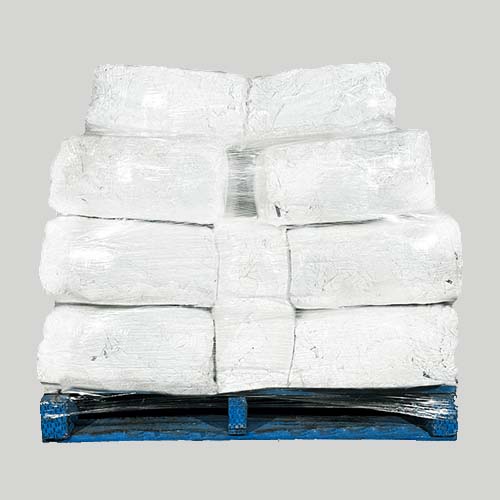 Vải vụn áo nỉ màu trắng A2301